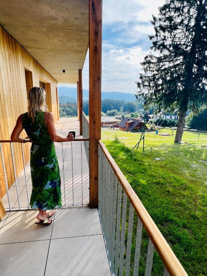 Family 2 Bedroom Ski&Bike Apartment With Terrase Janské Lázně Eksteriør billede